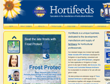 Tablet Screenshot of hortifeeds.co.uk
